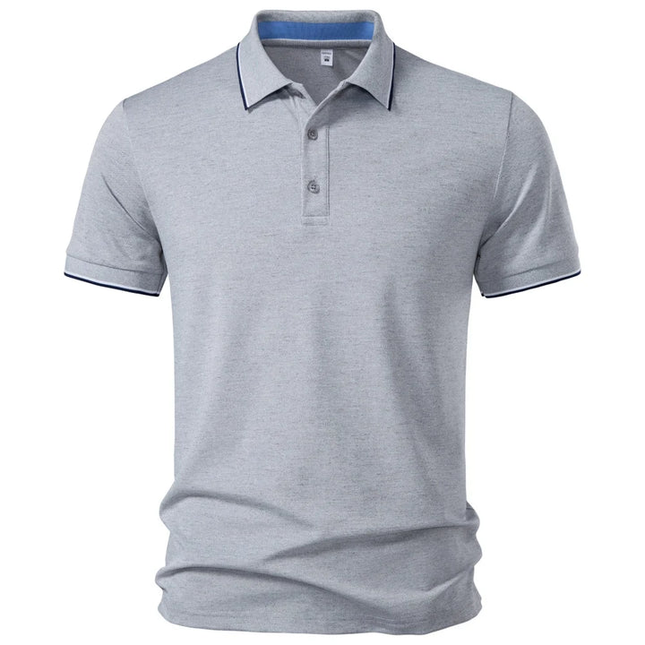 Men's Breathable Polyester Polo Shirt | Versatile Classic Everyday Essential 7