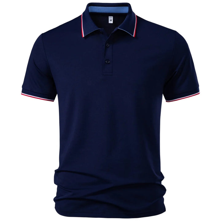 Men's Breathable Polyester Polo Shirt | Versatile Classic Everyday Essential 8