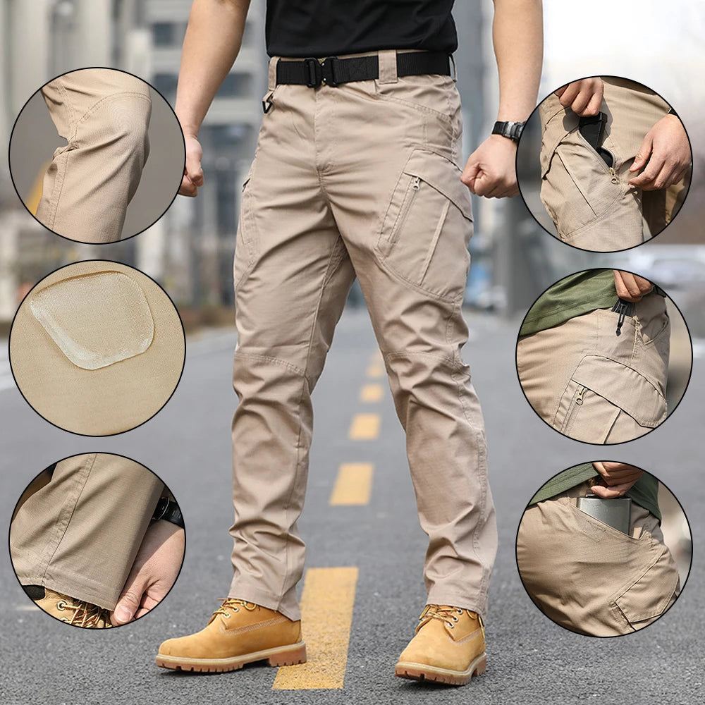 Men's Camouflage Tactical Overalls | Durable Multi-Pocket Outdoor Gear 5