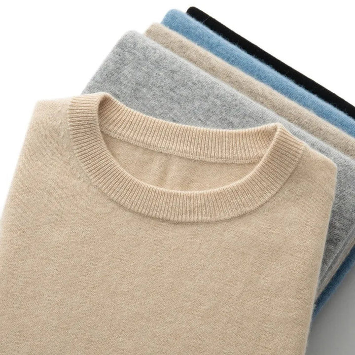 Men's Cashmere Wool Blend T-Shirt | Luxurious Lightweight Comfort 2