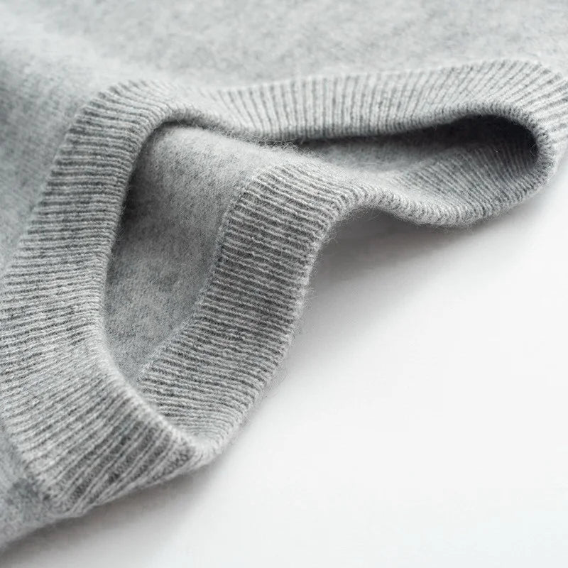 Men's Cashmere Wool Blend T-Shirt | Luxurious Lightweight Comfort 3
