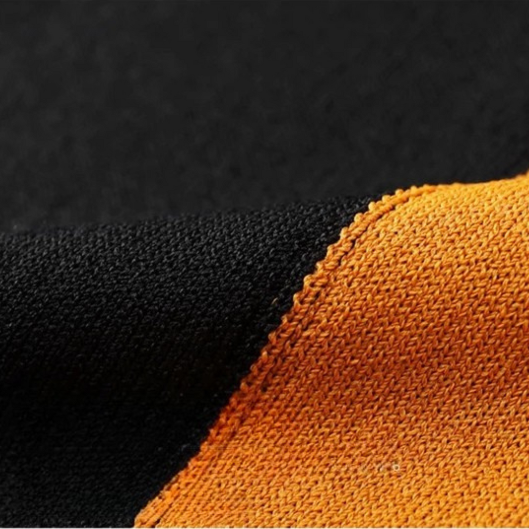 Men's Cotton Blend Color Block Shirt | Sculptural Tailored Design 2