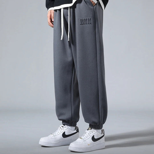 Men's Cotton Blend Sweatpants | Bold Comfort Design with Modern Cinched Cuffs 0