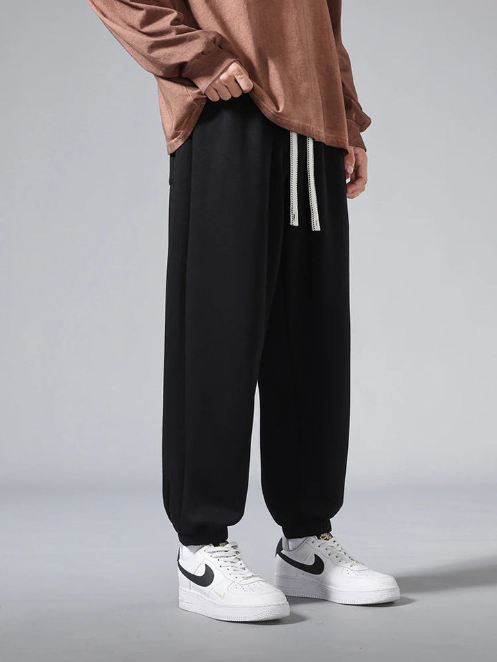 Men's Cotton Blend Sweatpants | Bold Comfort Design with Modern Cinched Cuffs 4