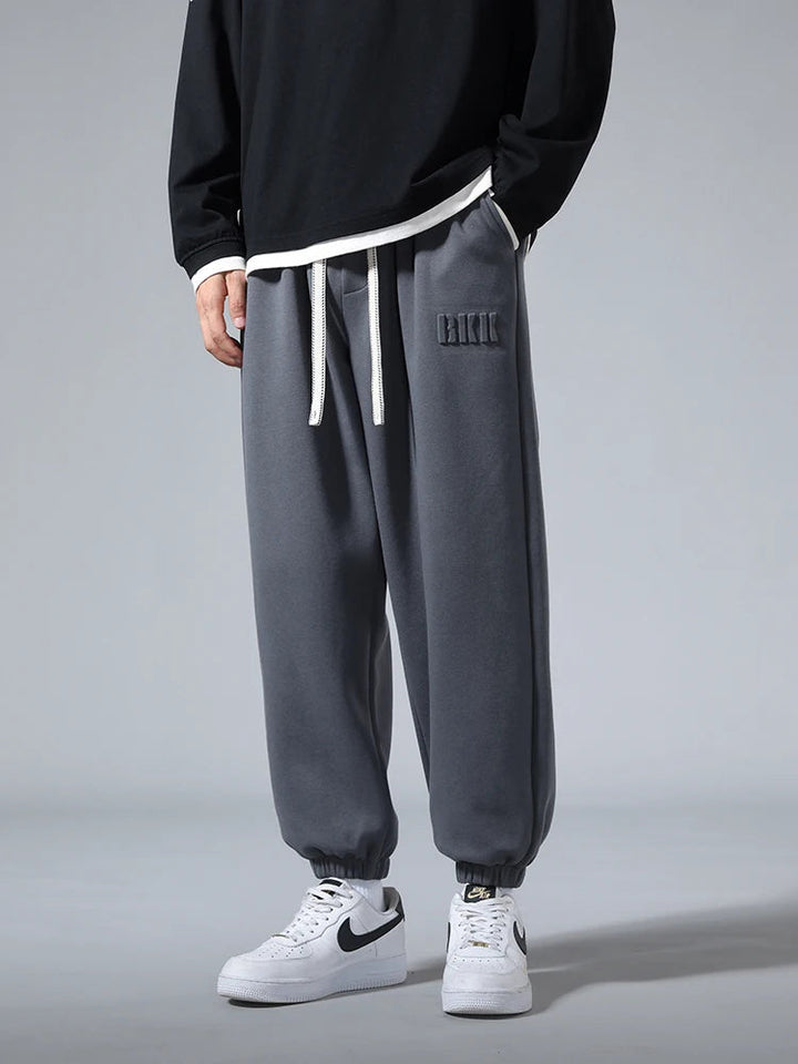 Men's Cotton Blend Sweatpants | Bold Comfort Design with Modern Cinched Cuffs 7