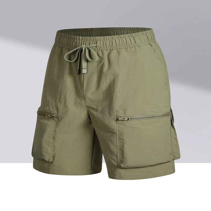 Men's Cotton Cargo Shorts | Lightweight Breathable Summer Essential