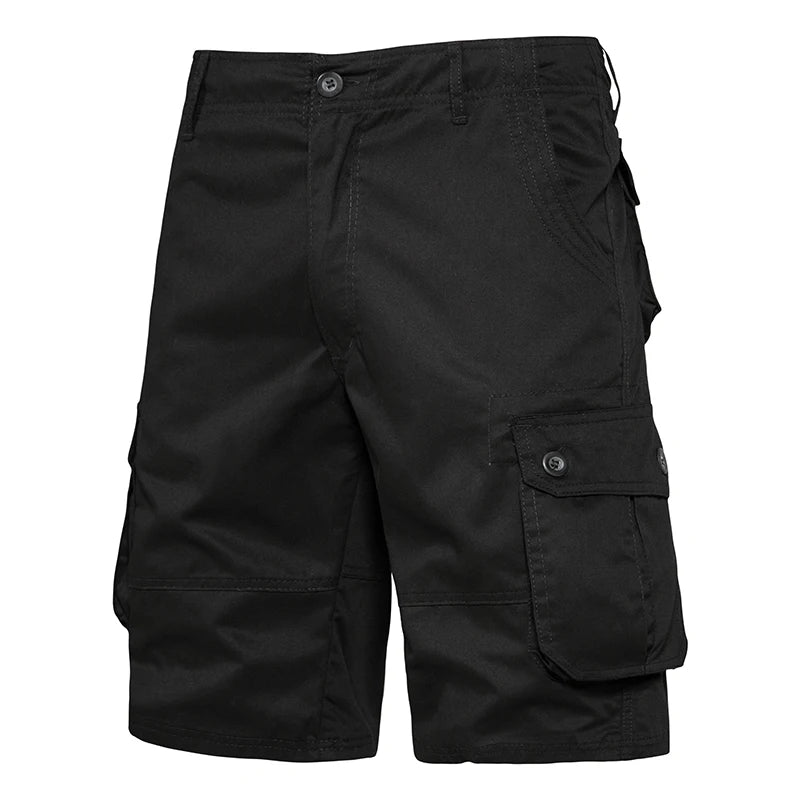 Men's Cotton Cargo Shorts | Lightweight Breathable Summer Style |
