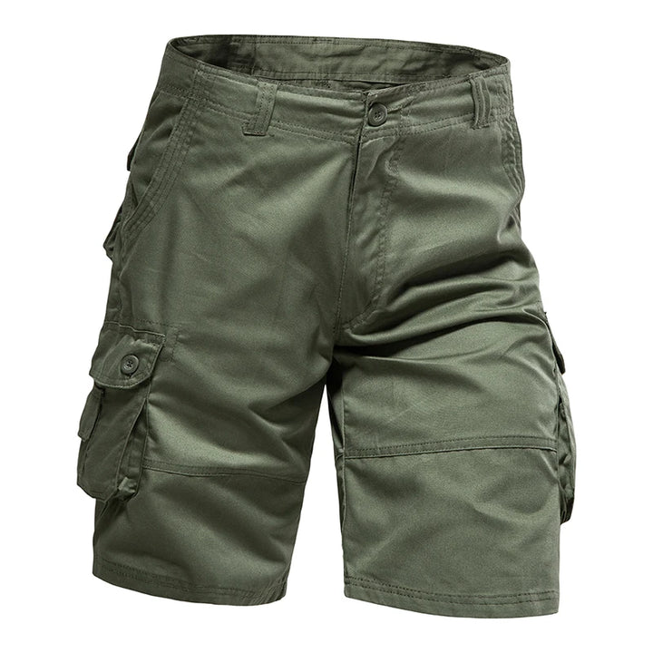 Men's Cotton Cargo Shorts | Lightweight Breathable Summer Style |