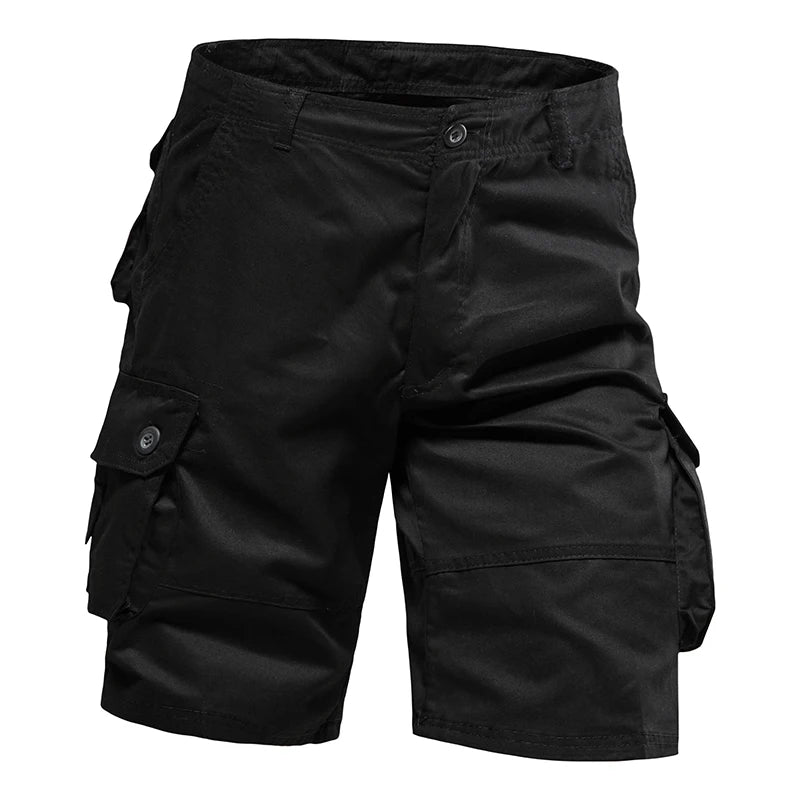 Men's Cotton Cargo Shorts | Lightweight Breathable Summer Style |