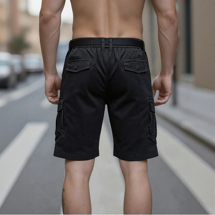 Men's Cotton Cargo Shorts | Tailored Modern Urban Fit
