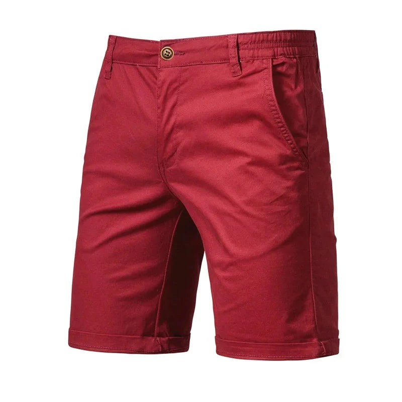 Men's Cotton Casual Shorts | Stylish Slim-Fit Summer Essential 1
