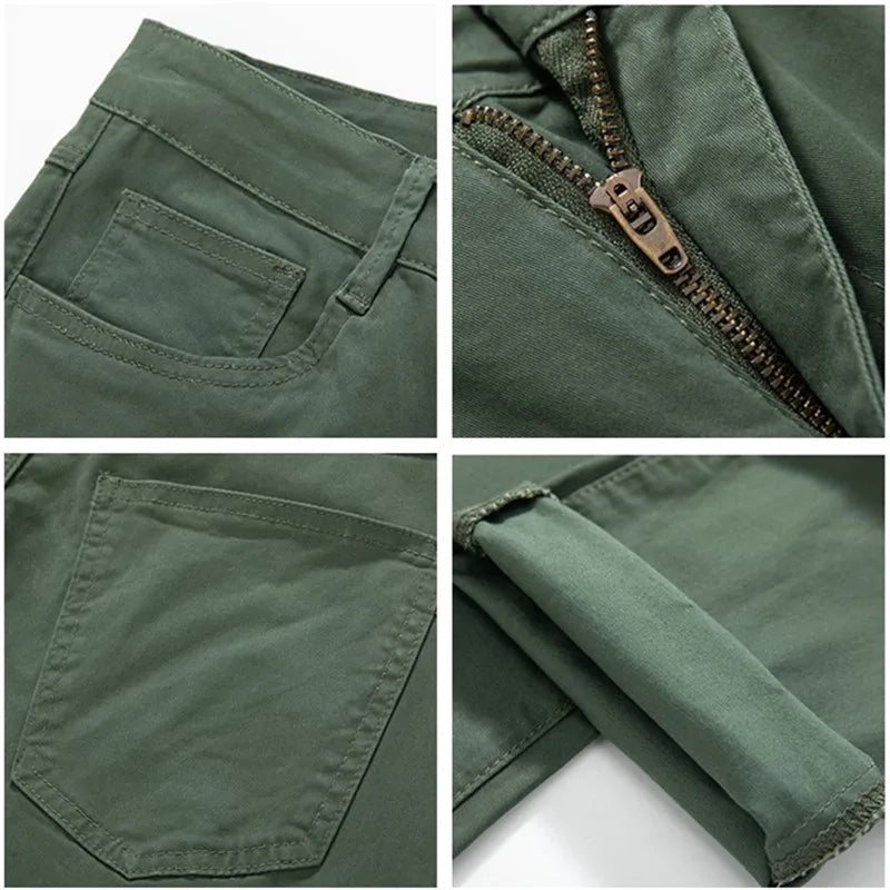 Men's Cotton Chino Pants | Comfortable Loose Fit Casual Trousers | Stylish Everyday Wear 4