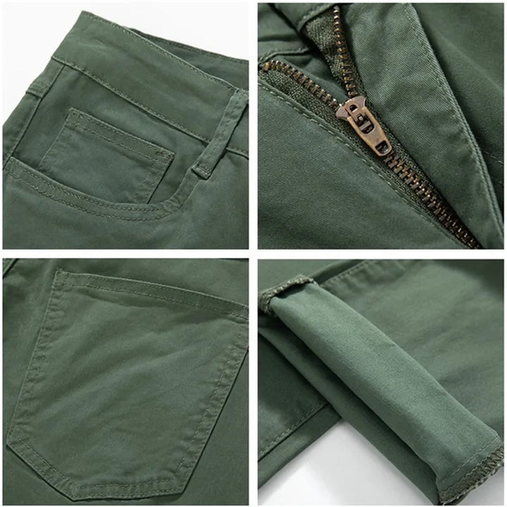 Men's Cotton Chino Pants | Comfortable Loose Fit Casual Trousers | Stylish Everyday Wear 4