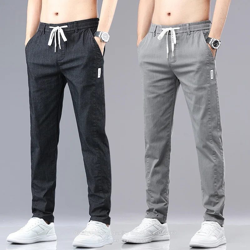 Men's Cotton Chino Pants | Tailored Classic Comfort Fit 1