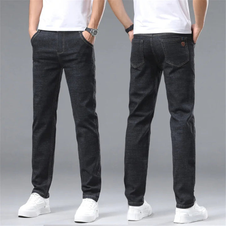 Men's Cotton Denim Jeans | Timeless Structured Elegance 2