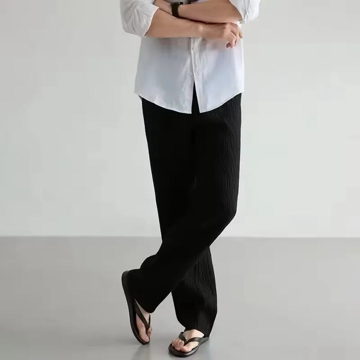Men's Cotton Linen Running Pants | Lightweight Breathable Performance Fit