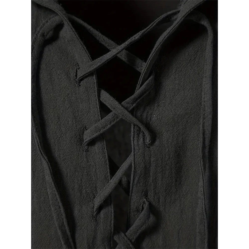 Men's Cotton Linen Short Sleeve Shirt | Lightweight Breathable Everyday Essential 4