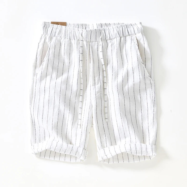 Men's Cotton Linen Summer Shorts | Lightweight Breathable Comfort