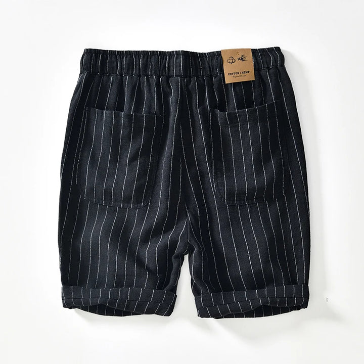 Men's Cotton Linen Summer Shorts | Lightweight Breathable Comfort