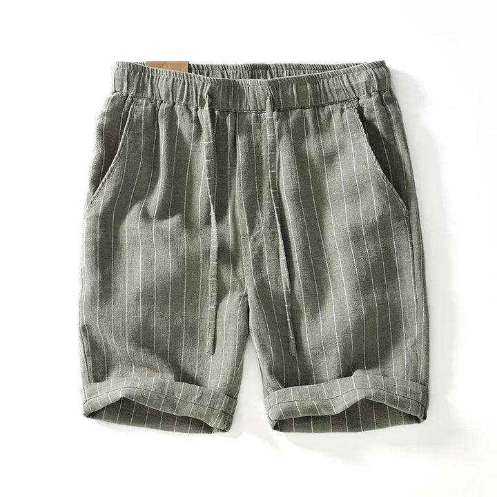 Men's Cotton Linen Summer Shorts | Lightweight Breathable Comfort