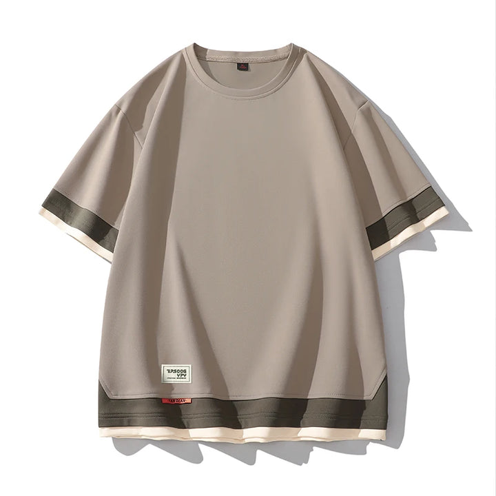Men's Cotton Oversized T-Shirt | Soft Touch Summer Comfort Fit 6