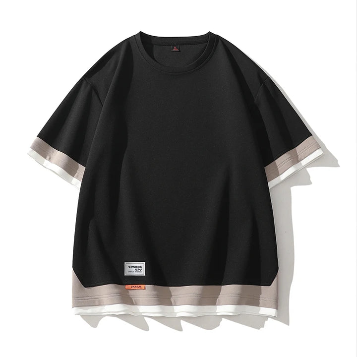 Men's Cotton Oversized T-Shirt | Soft Touch Summer Comfort Fit 8