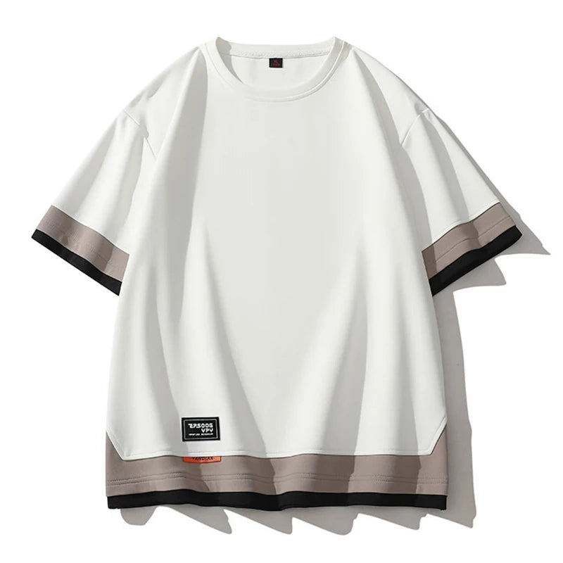Men's Cotton Oversized T-Shirt | Soft Touch Summer Comfort Fit 9