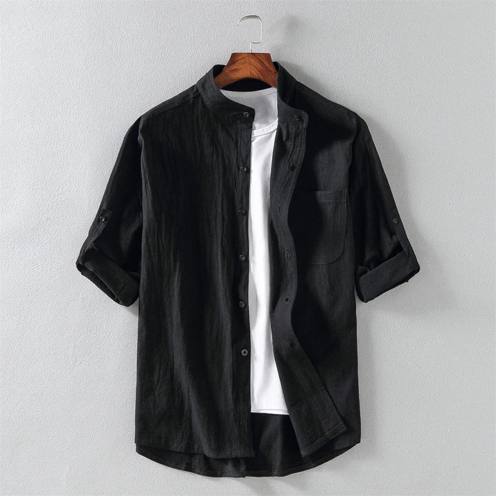 Men's Cotton Short-Sleeved Shirt | Stylish Breathable Summer Essential 8