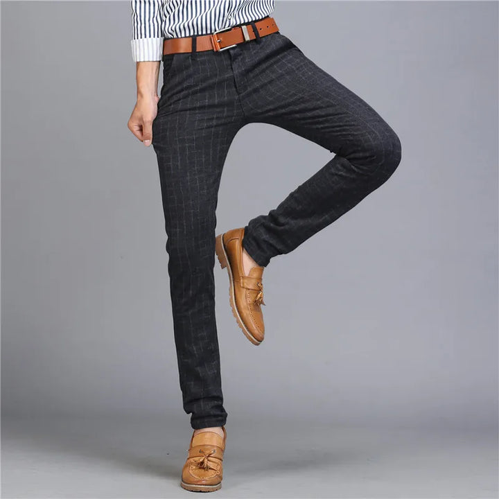 Men's Cotton Slim Fit Chinos | Refined Casual Everyday Essential 2