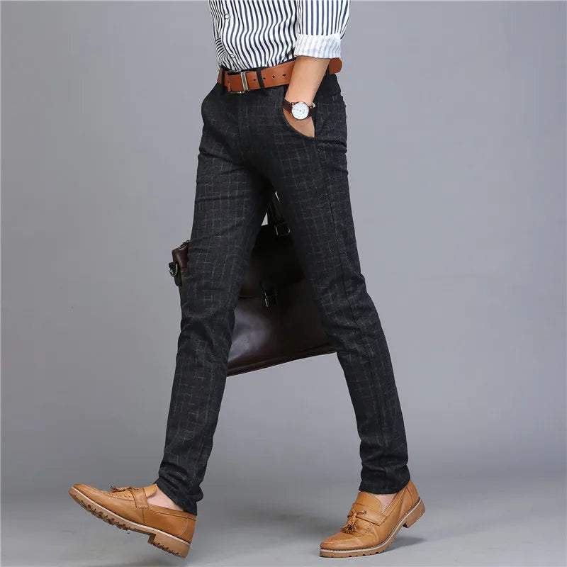 Men's Cotton Slim Fit Chinos | Refined Casual Everyday Essential 5