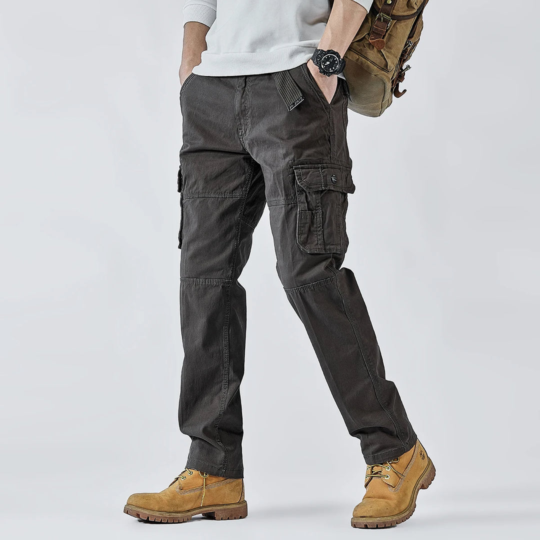 Men's Cotton Stretch Cargo Pants | Tactical Outdoor Comfort Design | Versatile All-Day Fit 2