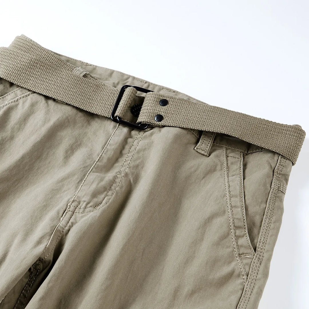 Men's Cotton Stretch Cargo Pants | Tactical Outdoor Comfort Design | Versatile All-Day Fit 5