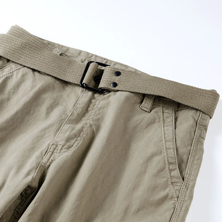 Men's Cotton Stretch Cargo Pants | Tactical Outdoor Comfort Design | Versatile All-Day Fit 5