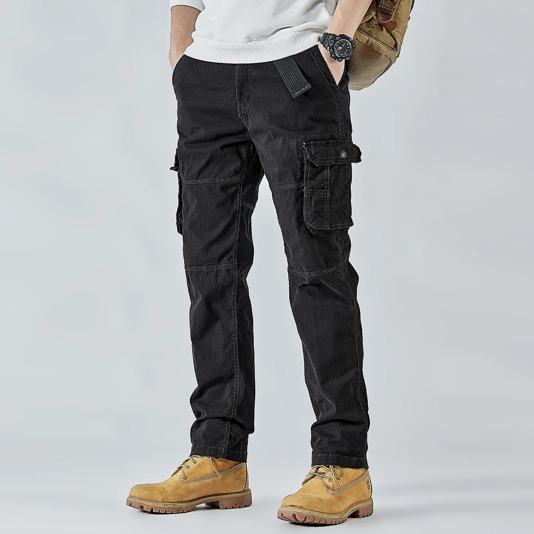 Men's Cotton Stretch Cargo Pants | Tactical Outdoor Comfort Design | Versatile All-Day Fit 6
