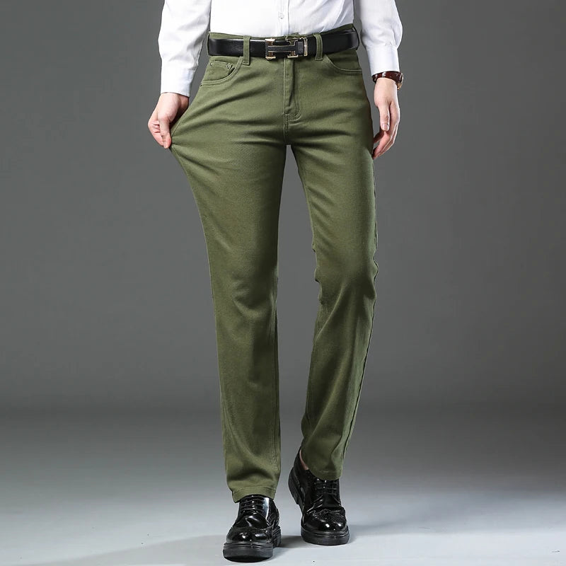 Men's Cotton Stretch Slim Jeans | Soft Comfortable Everyday Essential 2