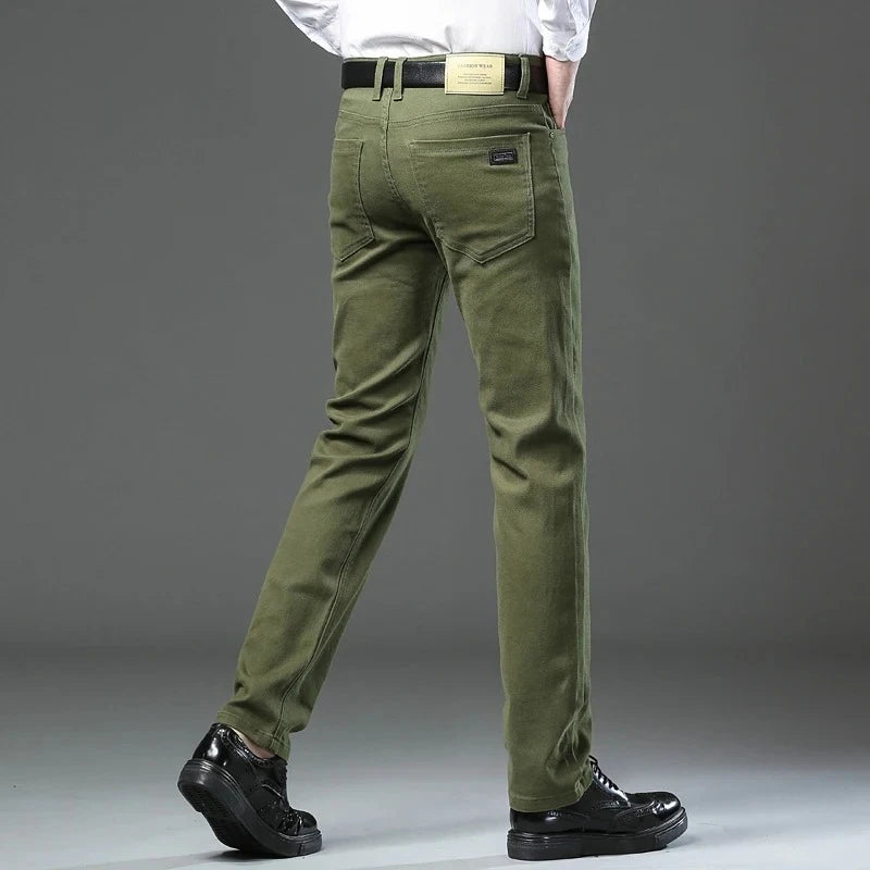 Men's Cotton Stretch Slim Jeans | Soft Comfortable Everyday Essential 3