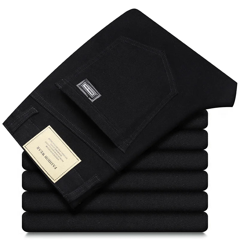 Men's Cotton Stretch Slim Jeans | Soft Comfortable Everyday Essential 6