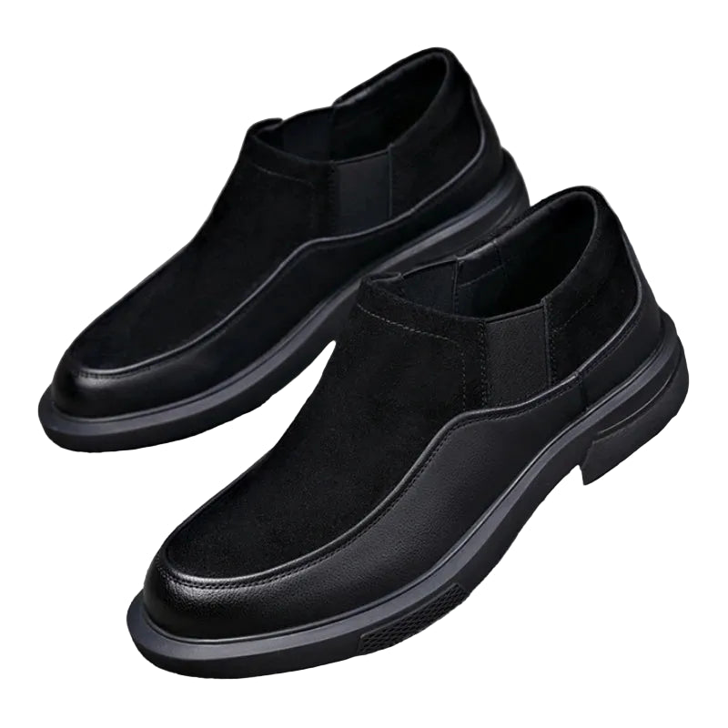 Men's Cow Suede Ankle Boots | Stylish Platform Design for Autumn/Winter 1
