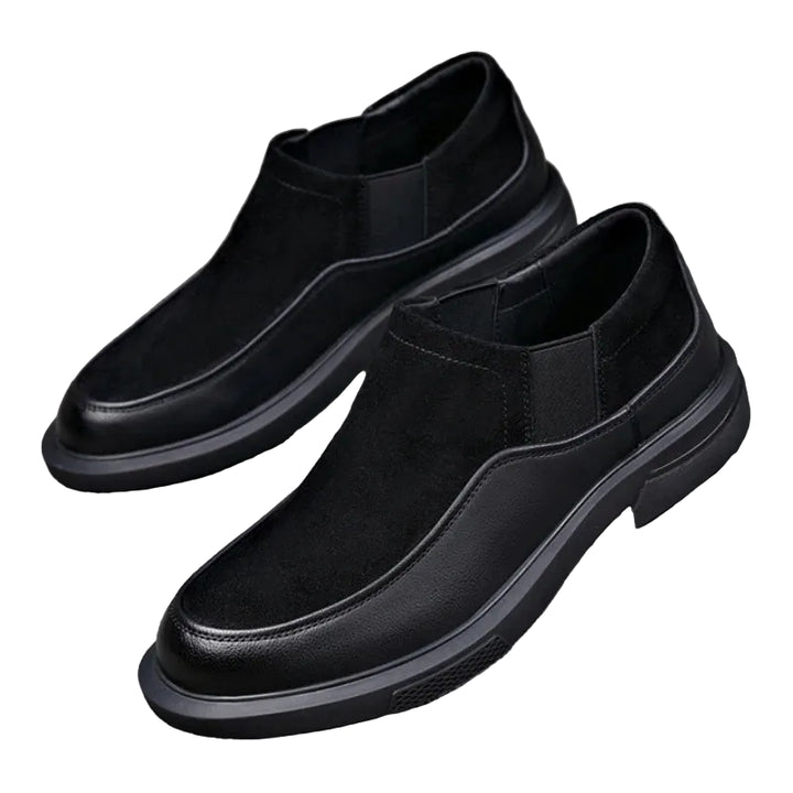 Men's Cow Suede Ankle Boots | Stylish Platform Design for Autumn/Winter 1