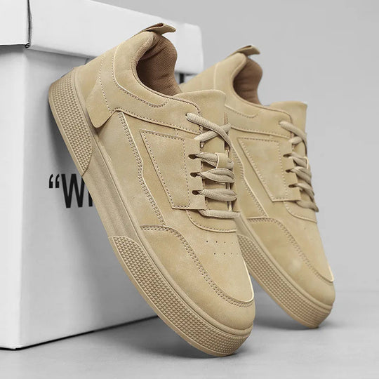 Men's Cushioned Low-Top Sneakers | All-Day Comfort Fit 0