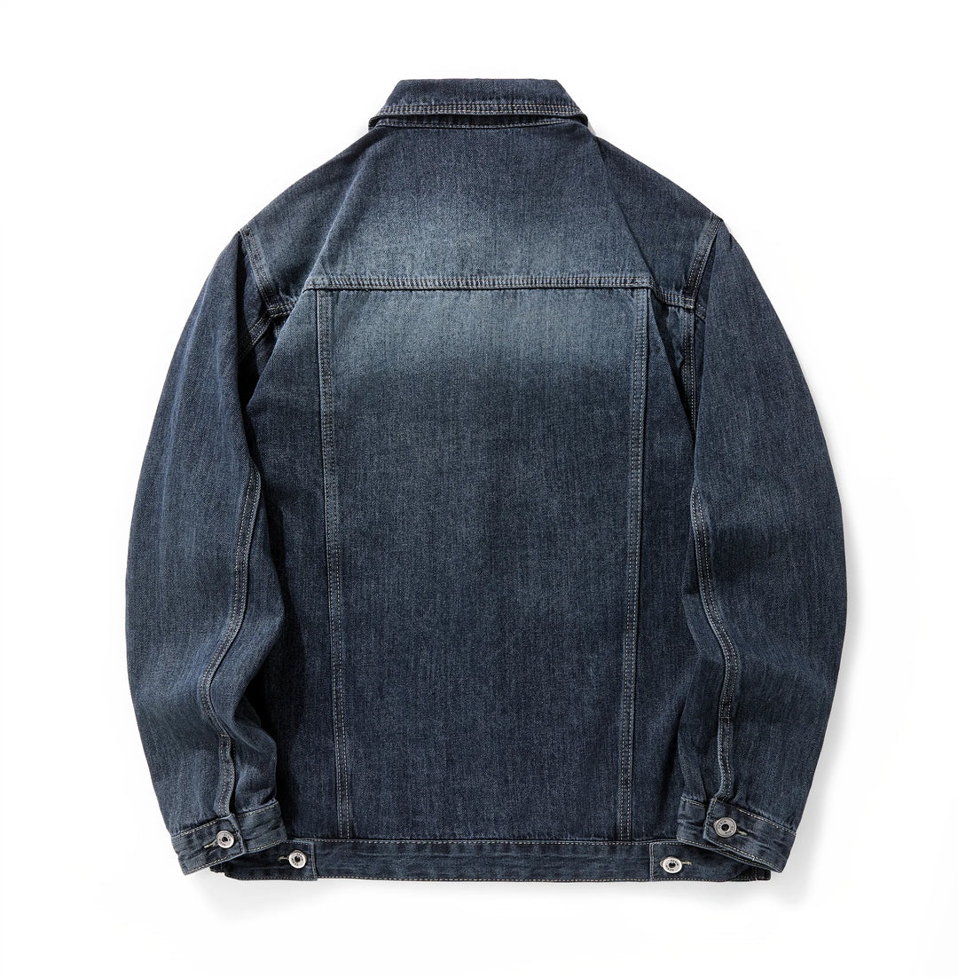 Men's Durable Denim Jacket | Classic Everyday Casual Style 1