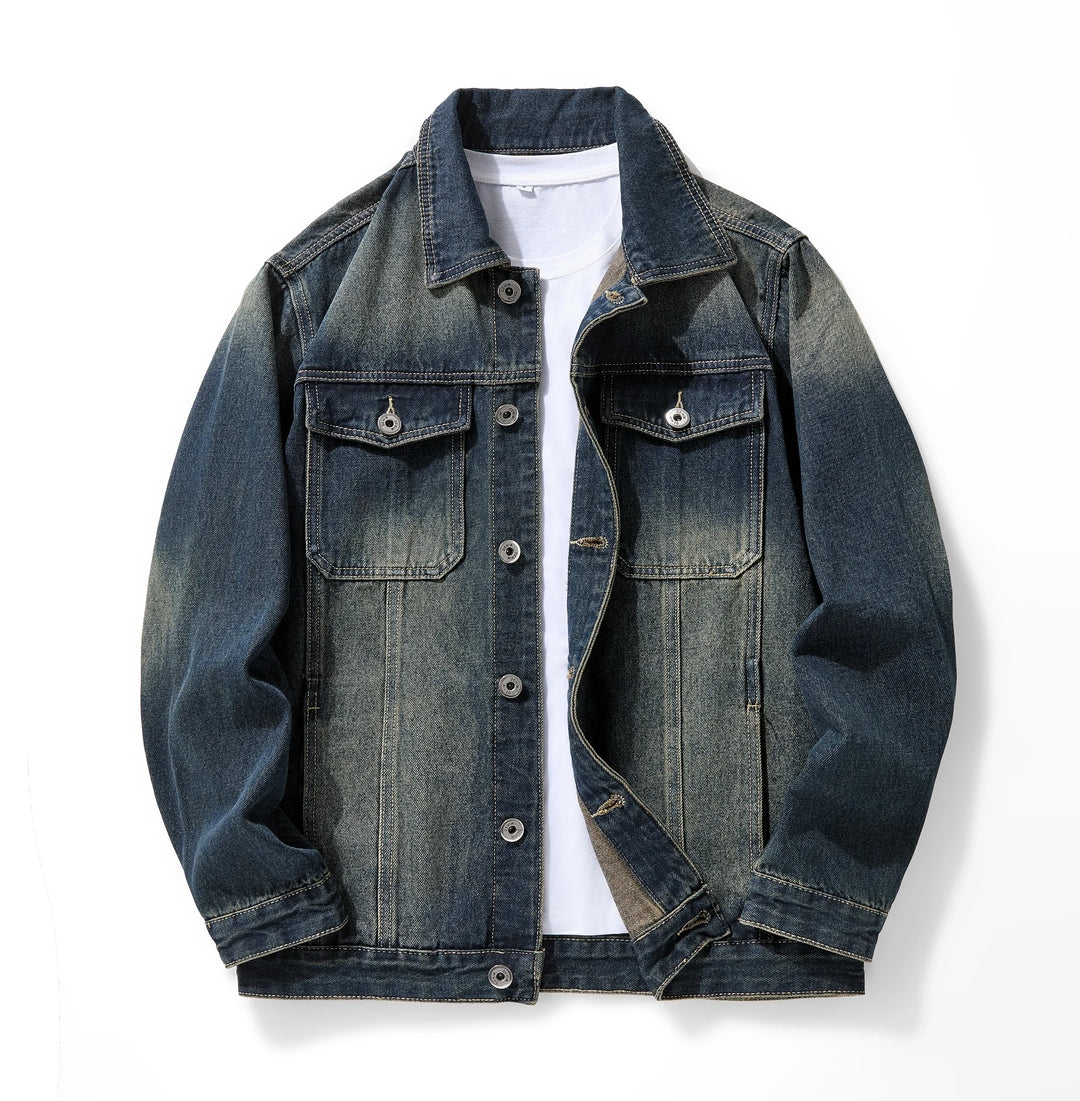 Men's Durable Denim Jacket | Classic Everyday Casual Style 2