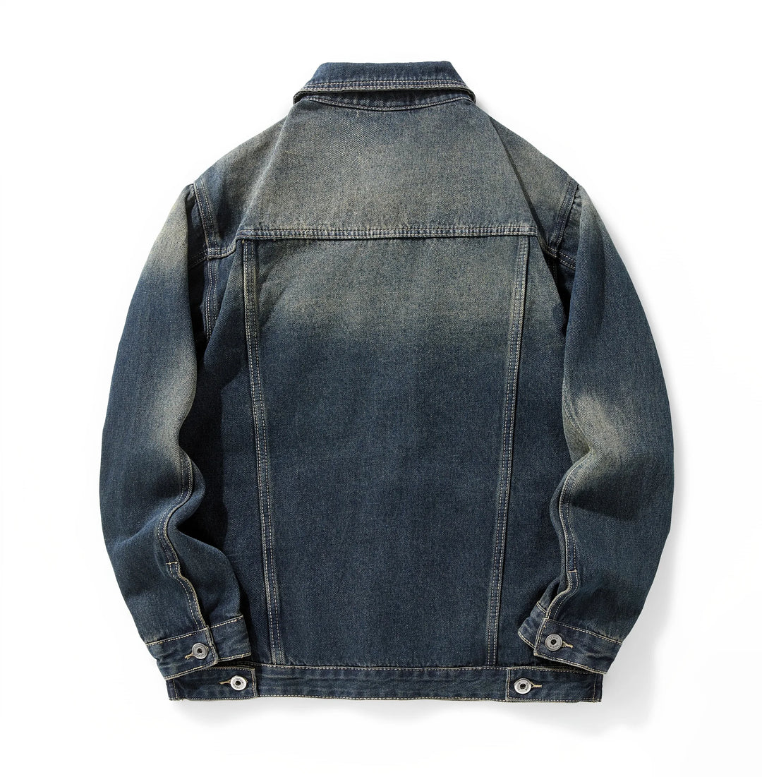 Men's Durable Denim Jacket | Classic Everyday Casual Style 3