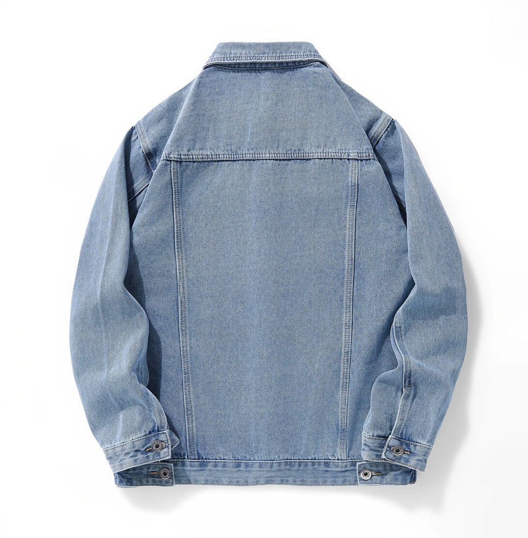 Men's Durable Denim Jacket | Classic Everyday Casual Style 5