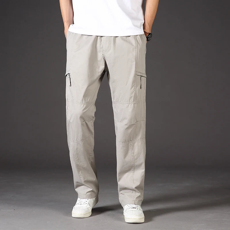 Men's Durable Elastic Waist Cargo Pants | Versatile All-Day Comfort Fit 2