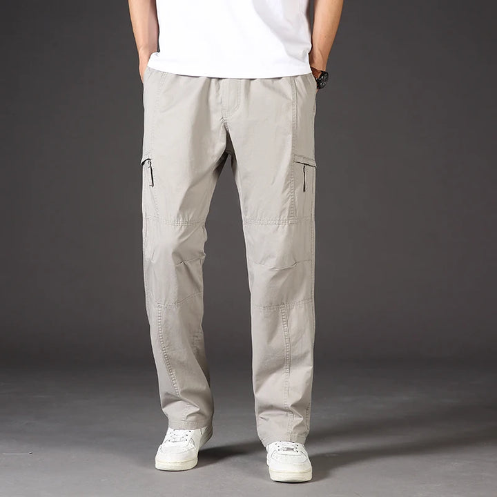 Men's Durable Elastic Waist Cargo Pants | Versatile All-Day Comfort Fit 2