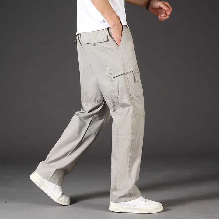 Men's Durable Elastic Waist Cargo Pants | Versatile All-Day Comfort Fit 3