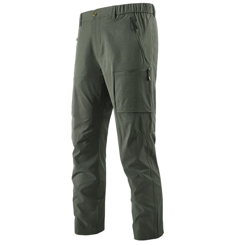 Men's Durable Multi-Pocket Cargo Pants | Functional Outdoor Essential 8