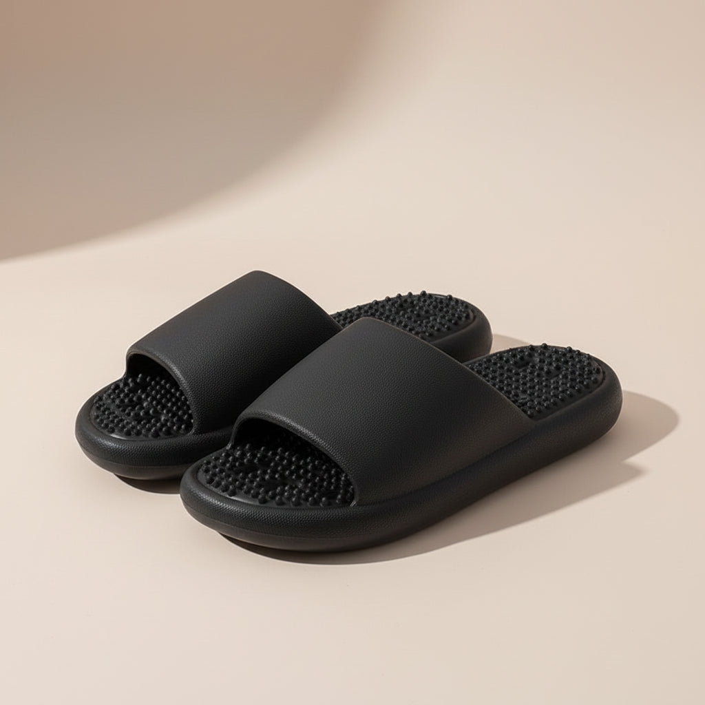 Women's EVA slide sandals with lightweight anti-slip sole