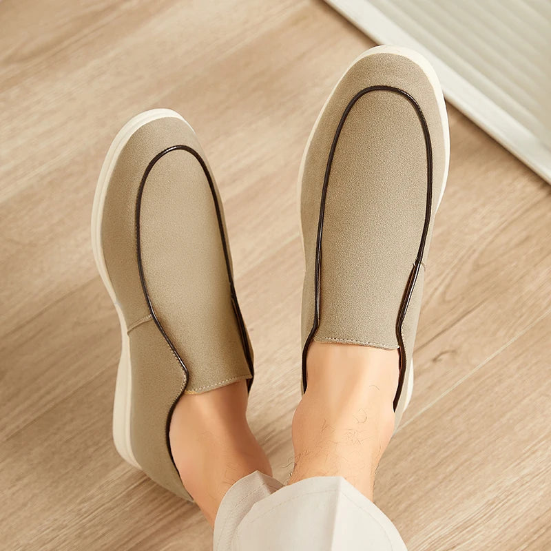 Men's Faux Suede Loafers | Lightweight Classic Casual Comfort 1